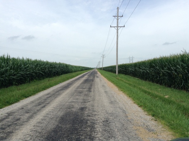 Miles of corn...